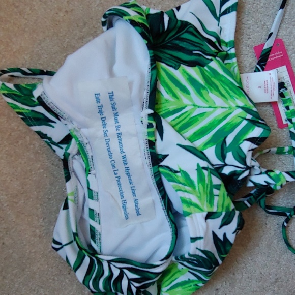 Xhilaration Palm Leaf Bathing Suit - Picture 4 of 4